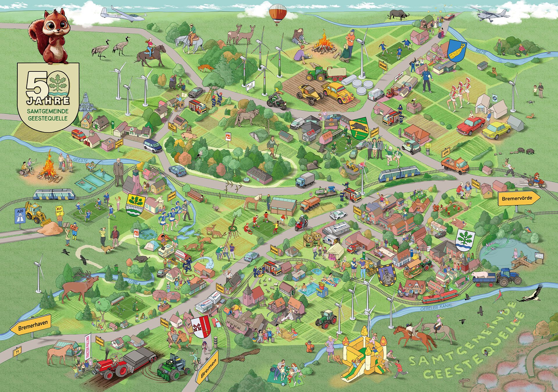 Karte Verkaufsstellen